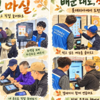 배운 대로, 내 손으로 직접 주문…게시글의 첨부 이미지